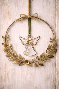 Guirlande en métal, ornement suspendu de Noël - Product Image 2