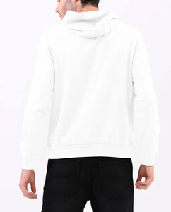 เสื้อฮู้ดดี้ผ้าฝ้ายเนื้อหนักคุณภาพสูง ตัวอย่างฟรี รับผลิตแบบ OEM ไม่มีเชือกผูก ทรงโอเวอร์ไซส์ ผ้าเฟรนช์เทอร์รี่ - Product Image 2