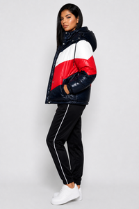 Custom Manufacturer Puffer Jacket Winter Hooded <b>Bubble</b> <b>Coat</b> Thick Warm Down Jacket Bulk Supply - Product Image 5