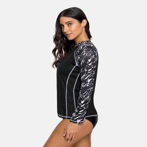 Traje de Baño de Manga Larga para Mujer, Sexy, Protección UV, Secado Rápido, para Playa y Gimnasio, Diseño Personalizado, OEM ODM, Venta Caliente - Product Image 6