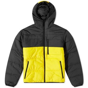 Men's Bomber Jacket Black Yellow Color Blocking Waterproof Windproof Zipper Closure Spring Casual Formal Outerwear <b>Camouflage</b> - Product Image 1