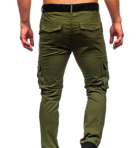 2026 Unique Style Casual Men's <b>Cargo</b> Pants 100% Cotton Eco-Friendly Breathable Quick Dry OEM Service Best Selling Wholesale - Product Image 4