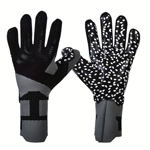 Guantes de portero de fútbol con agarre fuerte y protección para los dedos, guantes de fútbol de látex, guantes de portero - Product Image 1