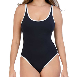 High Quality Summer Swimwear New Design Women's Breathable 100% Polyester Plus Size Swimming <b>Suit</b> Wholesale Customized - Product Image 3