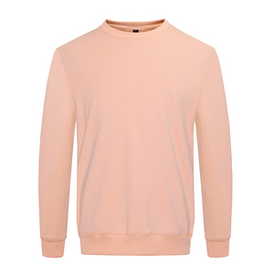 เสื้อสเวตเชิ้ตคอกลมทรงปกติสำหรับผู้ชาย สีพื้น ผ้าฝ้ายถัก สวมใส่สบายๆ สำหรับฤดูใบไม้ร่วง - Product Image 2