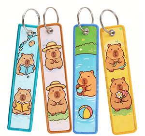 Llavero Colgante de Aleación con Diseño de Anime y Dibujos Animados: <span class=keywords><strong>Totoro</strong></span>, Bola de Carbón, Cara de <span class=keywords><strong>Chihiro</strong></span>, Diseño Masculino Sin Rostro, Impresión Digital y Tejido, Regalo - Product Image 2