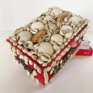 Seashell <b>boxes</b> hand-crafted sea shell encrusted box beach vibe party <b>favour</b> storage for sale - Product Image 5