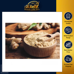 Poudre de gingembre naturelle, gingembre moulu finement pour assaisonnement, sauces, currys, boissons et applications de boulangerie - Product Image 2