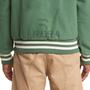 เสื้อแจ็คเก็ตเลตเตอร์แมนผู้ชายสไตล์เรโทร เสื้อเบสบอลลำลอง เสื้อแจ็คเก็ตเบสบอลผู้ชายคลาสสิก แขนหนังผสมขนสัตว์ ชุดเสื้อแจ็คเก็ตเลตเตอร์แมน - Product Image 3