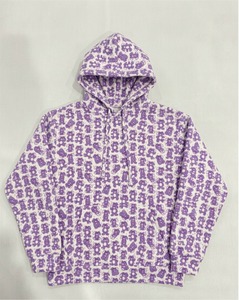 Sweat à capuche unisexe en polaire personnalisé avec logo imprimé, tendance, de haute qualité, pour le sport et le streetwear, idéal pour l'hiver et les voyages - Product Image 4