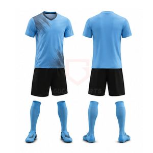 Conjunto de Uniforme de Fútbol, Camiseta de Fútbol Sublimada, Transpirable, de Poliéster, Kits de Entrenamiento para Equipo, Ropa Deportiva de Secado Rápido, Atuendo para Partido - Product Image 3