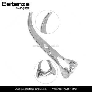 DeBakey Jaw Glover Pince Courbe de Précision Atraumatique pour Instruments Vasculaires et Microvasculaires OEM - Product Image 3