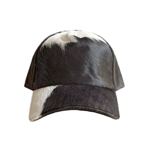 Gorra de Béisbol de Pelo de Vaca con Aspecto de Cuero, 7 Paneles, Visera Ajustable, Unisex, Casual, para Uso en Exteriores, con Logotipo Personalizado - Product Image 5
