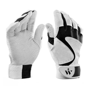 Custom Made Baseball Batting Gloves Leather Training XL Comfortable Breathable Quick-Dry Unique Design High Quality Reasonable - Product Image 5
