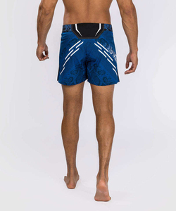 Men's Custom Sublimation MMA <b>Shorts</b> Royal Blue Snake Print Elastic Hook Loop Waist Boxing <b>Grappling</b> Fight <b>Shorts</b> Wholesale OEM - Product Image 2