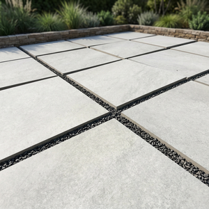 Azulejos de Porcelana para Piso de Exteriores, Antideslizantes, para Área de Piscina, 600x600 mm, Superficie Mate Rugosa, Grosor de 20 mm, Color Gris Piedra Martillada, 60x90 - Product Image 5