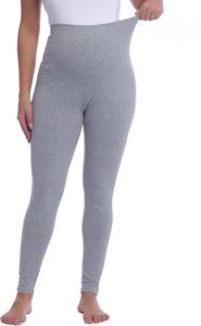 เลกกิ้งผ้าฝ้ายสำหรับหญิงตั้งครรภ์ เอวสูง รองรับหน้าท้องเต็มแผ่น ยืดหยุ่น ระบายอากาศได้ดี เป็นมิตรกับสิ่งแวดล้อม เนื้อผ้านุ่ม เหมาะสำหรับโยคะช่วงตั้งครรภ์ - Product Image 2