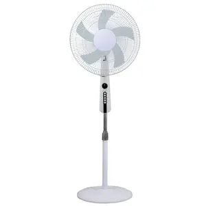 Best Price Rechargeable Stand Fan With Remote Control 16inch With Stand Fan Motor Egypt Floor Standing Fan