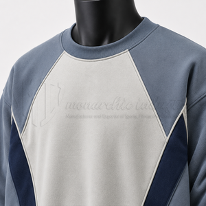 Sudadera de Cuello Redondo para Hombre, Personalizada, Estilo Urbano, 100% Algodón, Felpa, Ecológica, Transpirable, Fabricante de Ropa OEM - Product Image 6