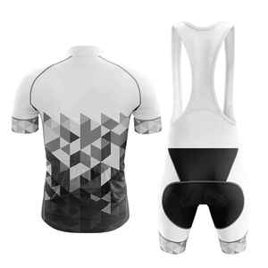 New Custom Style High Quality Anti Bacterial Eco Friendly UV Protection Quick Drying Breathable <b>Cycling</b> Set - Product Image 2