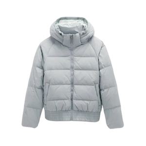 2025 femmes décontracté bouffant Varsity veste respirant tricoté hiver chaud épais vêtements d'extérieur Viscose Logo personnalisé en gros - Product Image 6