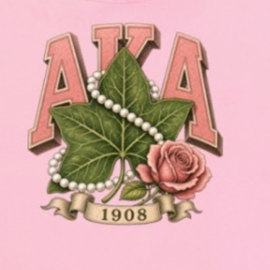 เสื้อฮู้ด AKA Wrapped Ivy สีชมพูสำหรับผู้หญิง เสื้อสเวตเชิ้ตพิมพ์ลายกราฟิกสไตล์ Sorority แขนยาวลำลองแฟชั่นสตรีทแวร์ เสื้อฮู้ดมีฮู้ด - Product Image 6