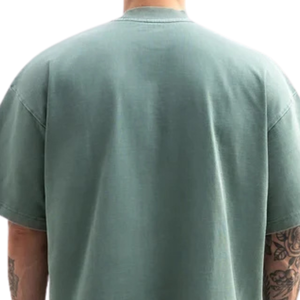 T-shirt délavé pour homme, style vintage, décontracté, en coton doux et confortable, à manches courtes, streetwear, léger, pour tous les jours - Product Image 4