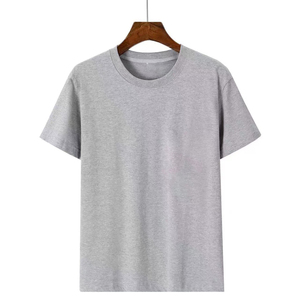 เสื้อยืดลำลองแขนสั้นผู้ชายไซส์ใหญ่ ผ้าฝ้ายแท้ 180 GSM ปักโลโก้ตามสั่ง ราคาโรงงานบังกลาเทศจีน รับผลิตแบบ OEM - Product Image 5