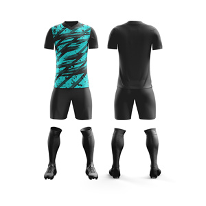 Uniforme de Fútbol al por Mayor, Jersey Sublimado Personalizado |   Tallas para Hombres, Mujeres y Jóvenes |   Ropa Deportiva Ligera de Secado Rápido al por Mayor - Product Image 3