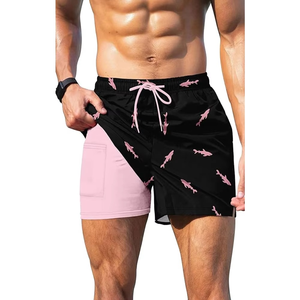 Shorts de course 2-en-1 pour hommes les plus vendus avec doublure de compression, séchage rapide, pour la gym, OEM ODM, vente en gros - Product Image 4