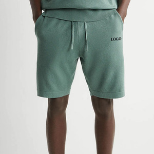 Shorts pour hommes de couleur unie, idéaux pour un usage quotidien, les sorties décontractées, les voyages et un style de vie décontracté / Design polyvalent, vêtements décontractés avec logo - Product Image 4