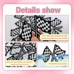 Patch décoratif brodé pour vêtements, sacs, coiffes et applications artisanales – Accent brodé de haute qualité pour la couture personnelle - Product Image 5
