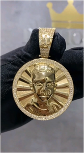 จี้ห้อยคอสไตล์ฮิปฮอป ดีไซน์สร้างสรรค์ แฟชั่นเครื่องประดับ สำหรับสร้อยคิวบาลิงค์ ลดราคาพิเศษ - Product Image 1