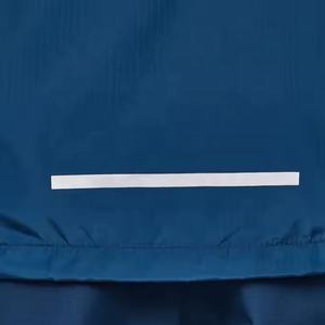 High Quality <b>Men's</b> <b>Lightweight</b> Windbreaker <b>Jacket</b> Custom Sublimation Breathable Full Zip Printed Hooded Waterproof Feature - Product Image 5