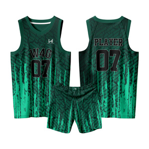 ชุดเซ็ตผู้ชายแบบไม่มีแขน พิมพ์ลายแบบซับลิเมชั่น คอวี เอวยางยืด ผ้าโพลีเอสเตอร์ 100% ระบายอากาศได้ดี ซับเหงื่อ พร้อมโลโก้แบบกำหนดเอง - Product Image 6