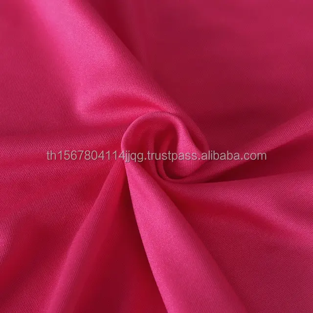 100% Polyester Fabric Microfiber Interlock 125GMS sportswear fabric There are many colors. From Thailand code 90I380-7A8546