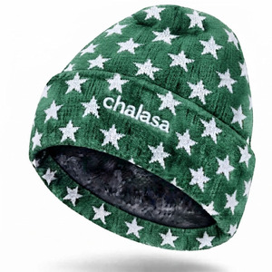 New Arrival Custom Casual Unisex Star Logo Cute Fashion Travel Knitted 100% <b>Wool</b> <b>Beanie</b> Hat - Product Image 4