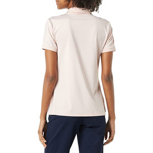 Polo Personalizado para Mujer, Manga Corta, Tela Piqué Transpirable, Uniforme Deportivo de Golf, Logotipo Bordado, Directo de Fábrica - Product Image 3