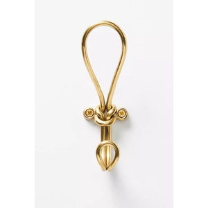 Vintage Metal Wall <b>Hook</b> Heart Shape Single Coat <b>Hook</b> Rust Resistant Wall Mounted <b>for</b> Clothing Storage - Product Image 3