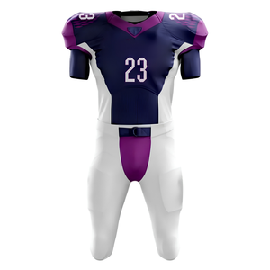 Maillots de football personnalisés en gros, coupe ample, col en V, maillots de rugby surdimensionnés, maillots noirs en mesh pour les fans de football américain - Product Image 1