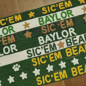 Accessoires pour sacs à main femme : Chaîne de remplacement pour sac à main en perles de résine acrylique transparentes, beiges et brunes, grandes, pour poignée de sac - Product Image 1