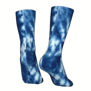 Chaussettes antidérapantes en caoutchouc personnalisées à faible MOQ, fourniture directe d'usine, chaussettes de trampoline avec impression sérigraphique personnalisée, vêtements à marque privée - Product Image 3