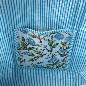 Floral Pattern Non-Woven Fabric Tote <b>Bag</b> Open Top Fashion Shopping <b>Bag</b> for Women All Seasons - Product Image 4