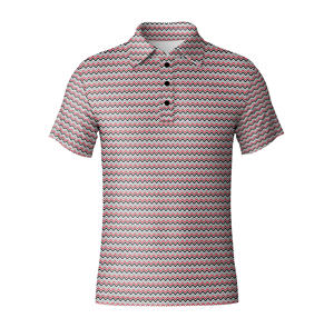 Polo de golf pour homme, livraison directe d'usine, tissu respirant et séchage rapide, coupe confortable pour le parcours de golf - Product Image 1