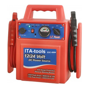 Boîtier de qualité militaire Pro-Booster 12V/24V et voltmètre + protection contre les surtensions avec chargeur rapide - Product Image 4
