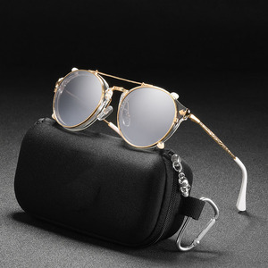 LMA KD1813 Custom Round Women Black Retro <b>Sun</b> Glasses Metal Luxury <b>Shades</b> Brand UV400 High Quality Sunglasses Man 2024 Eyewear - Product Image 4