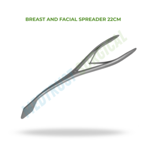 Écarteur mammaire et facial 22 cm, instrument chirurgical, écarteur tissulaire, outil de rétraction pour chirurgie plastique - Product Image 2