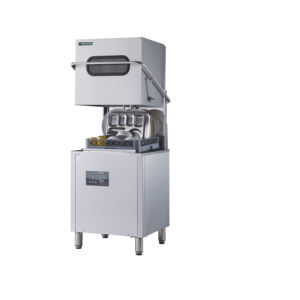 Lave-vaisselle commercial automatique électrique avec stérilisation à l'eau chaude, en acier inoxydable 304, réservoir de 42 L - Product Image 2