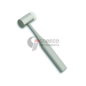 Maillet chirurgical en acier inoxydable à poignée texturée pour un contrôle amélioré, compatible avec les gants chirurgicaux - Product Image 2