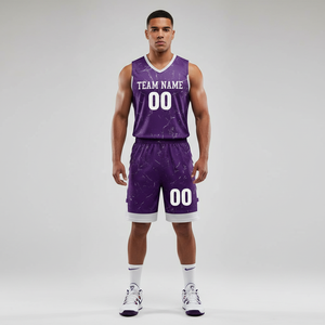 Uniforme de Baloncesto Económico en Oferta, Transpirable, de Secado Rápido, Sin Mangas, 100% Poliéster, para Clubes y Equipos de Adultos - Product Image 1